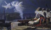 Jean Lecomte Du Nouy The Dream of Khosru. oil painting on canvas